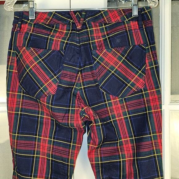 Vineyard Vines Womens Jolly Plaid Jamie High Rise 5 Pocket Pants‎ 6 - Picture 4 of 6